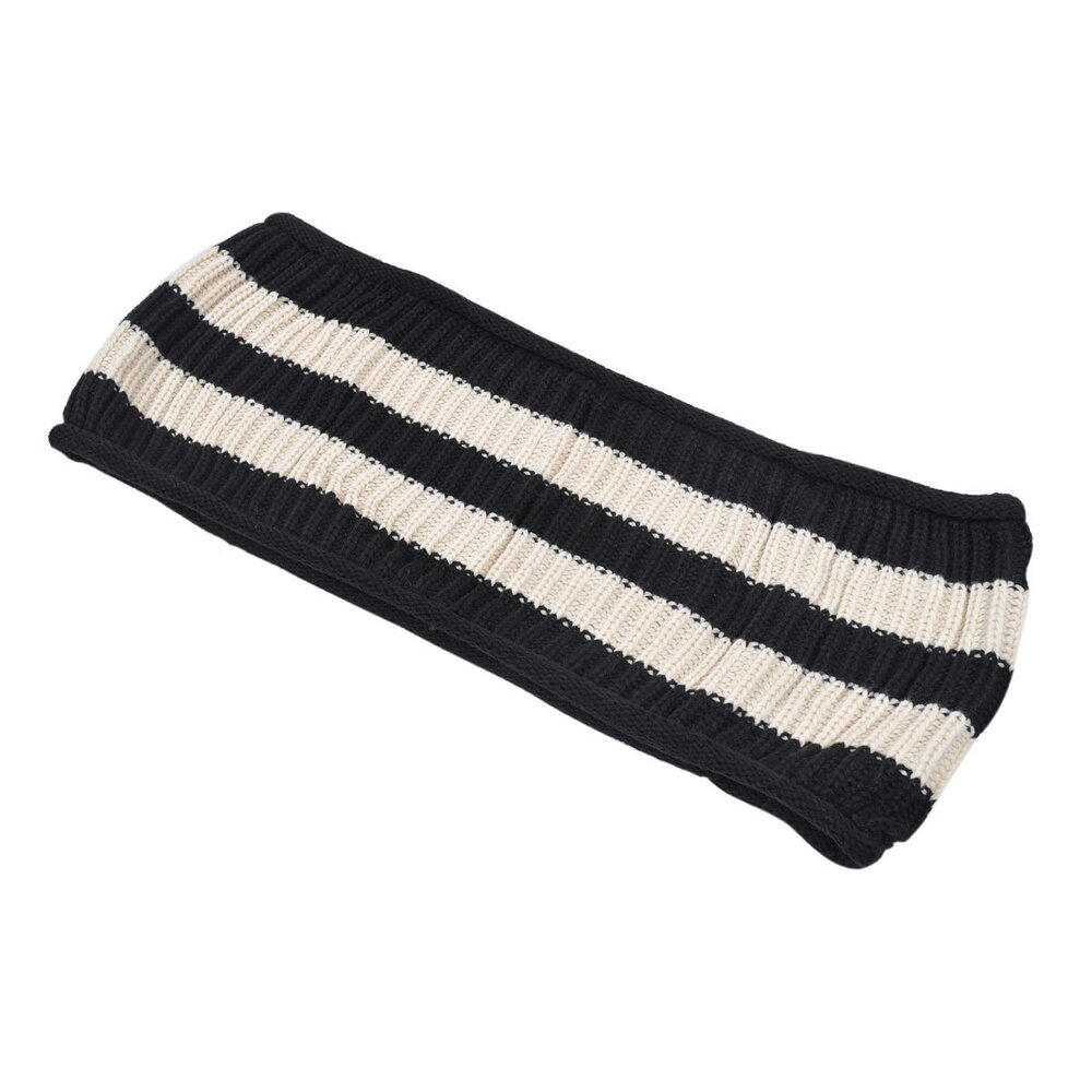 Premium Winter Knit Striped Infinity Loop 5424 - image 4
